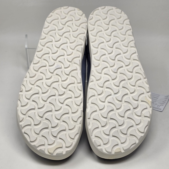 Birkenstock Bend Low Soft Blue Suede Leather Regular Width Men's Size US 12 New - Picture 10 of 12